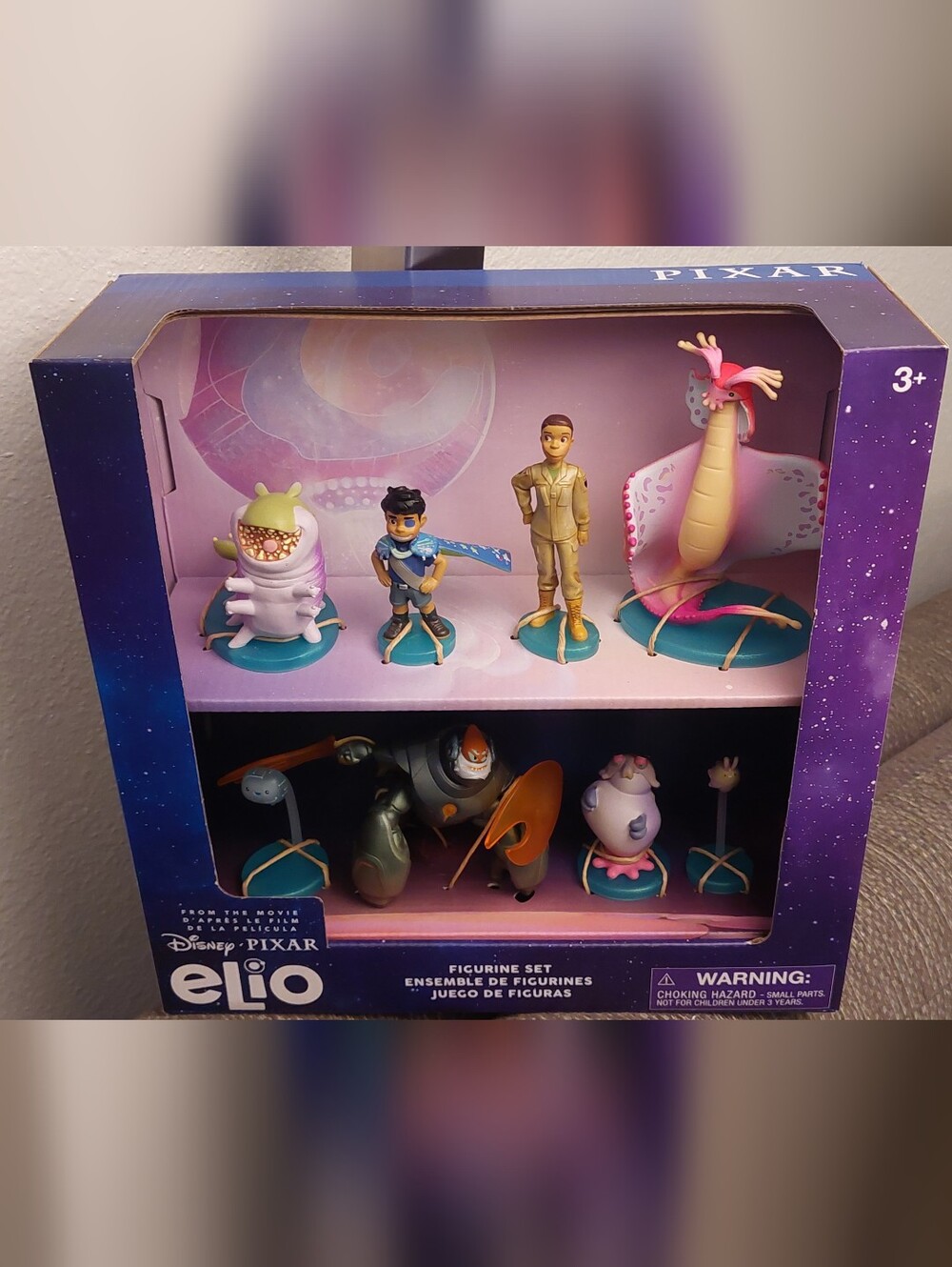 Elio Figurine Set - Purple & Pink Character Playset